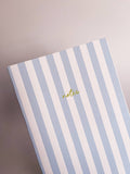Cahier rayé avec couleur contrastante