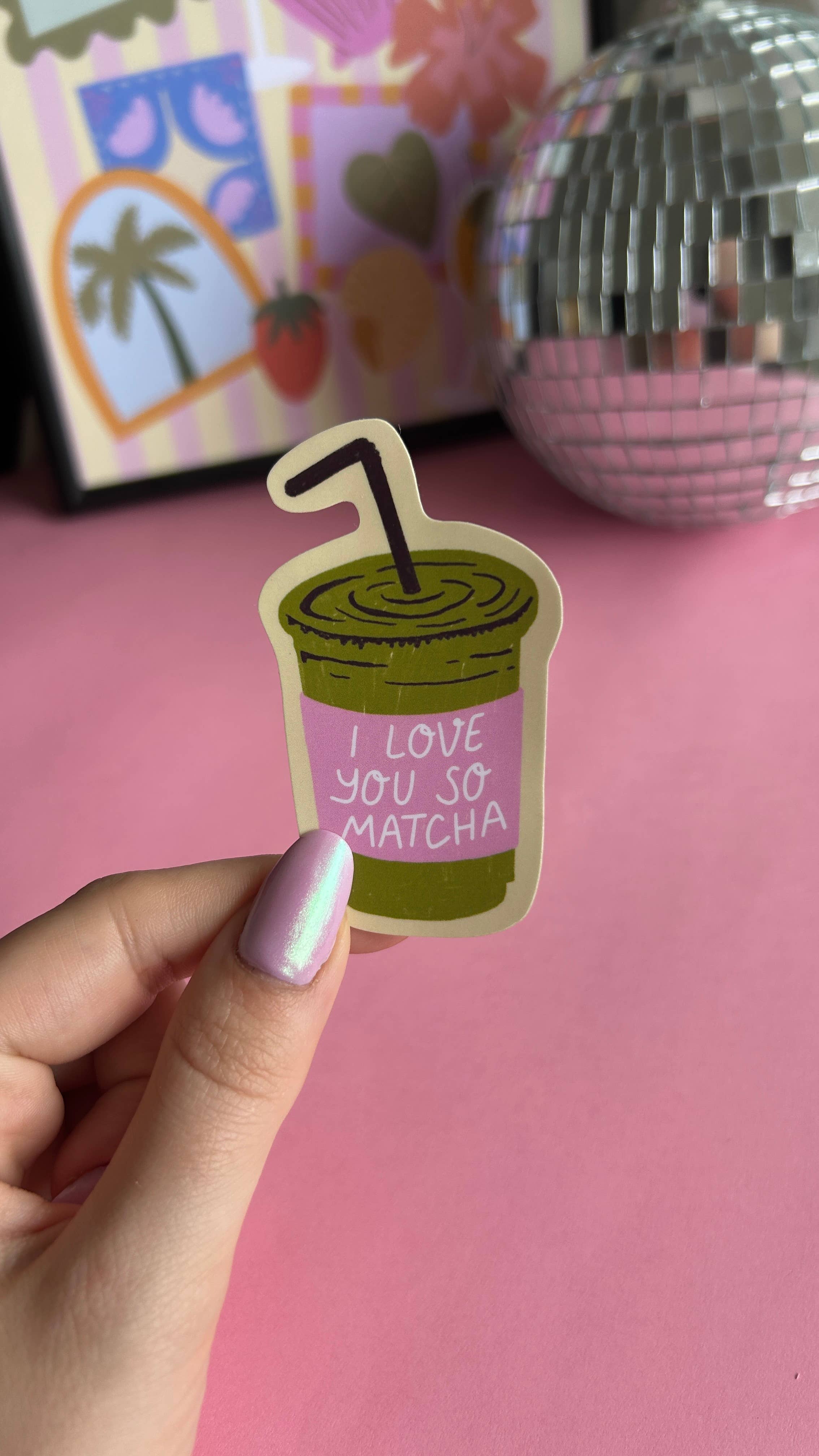 Sticker Matcha