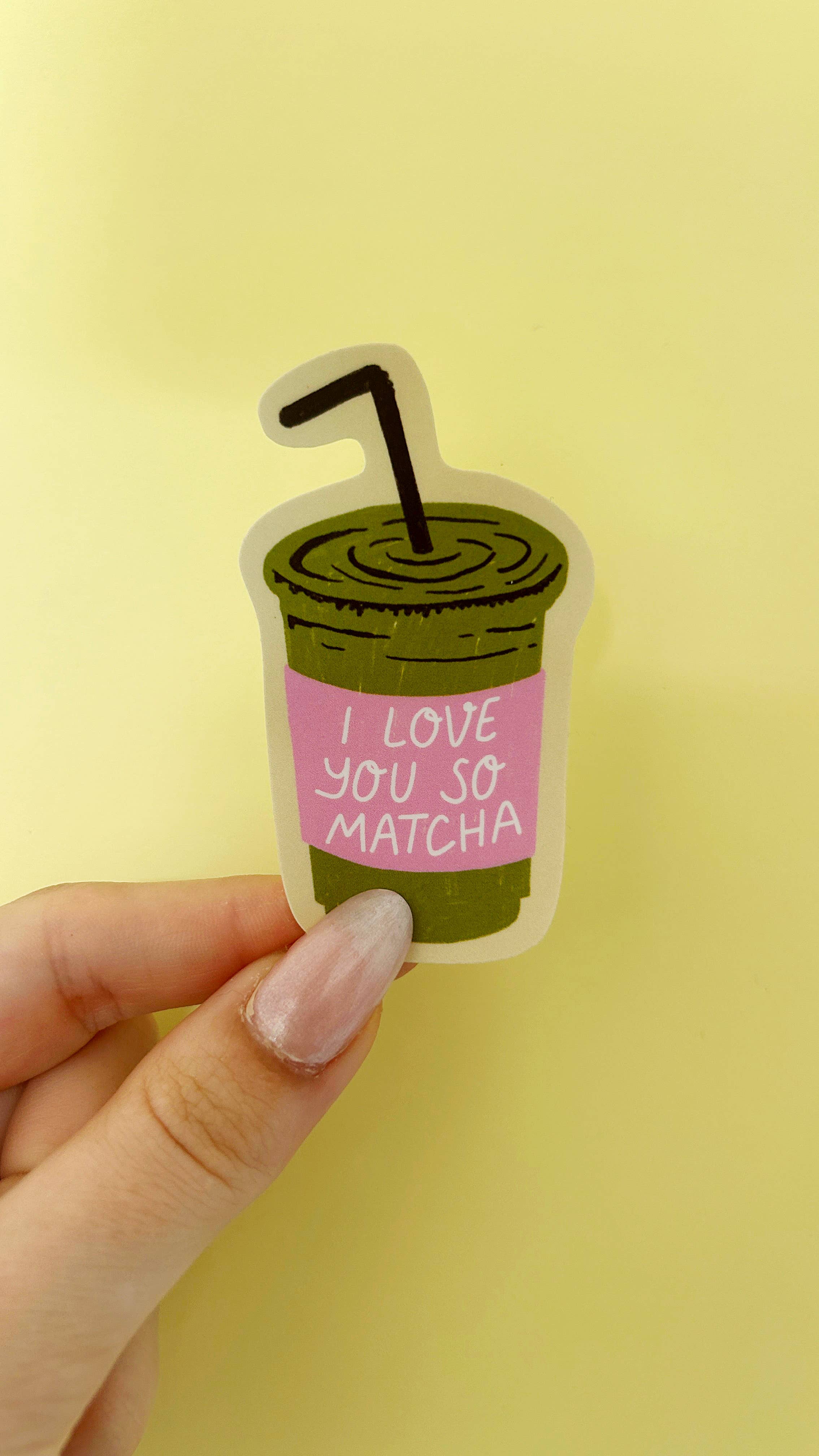 Sticker Matcha